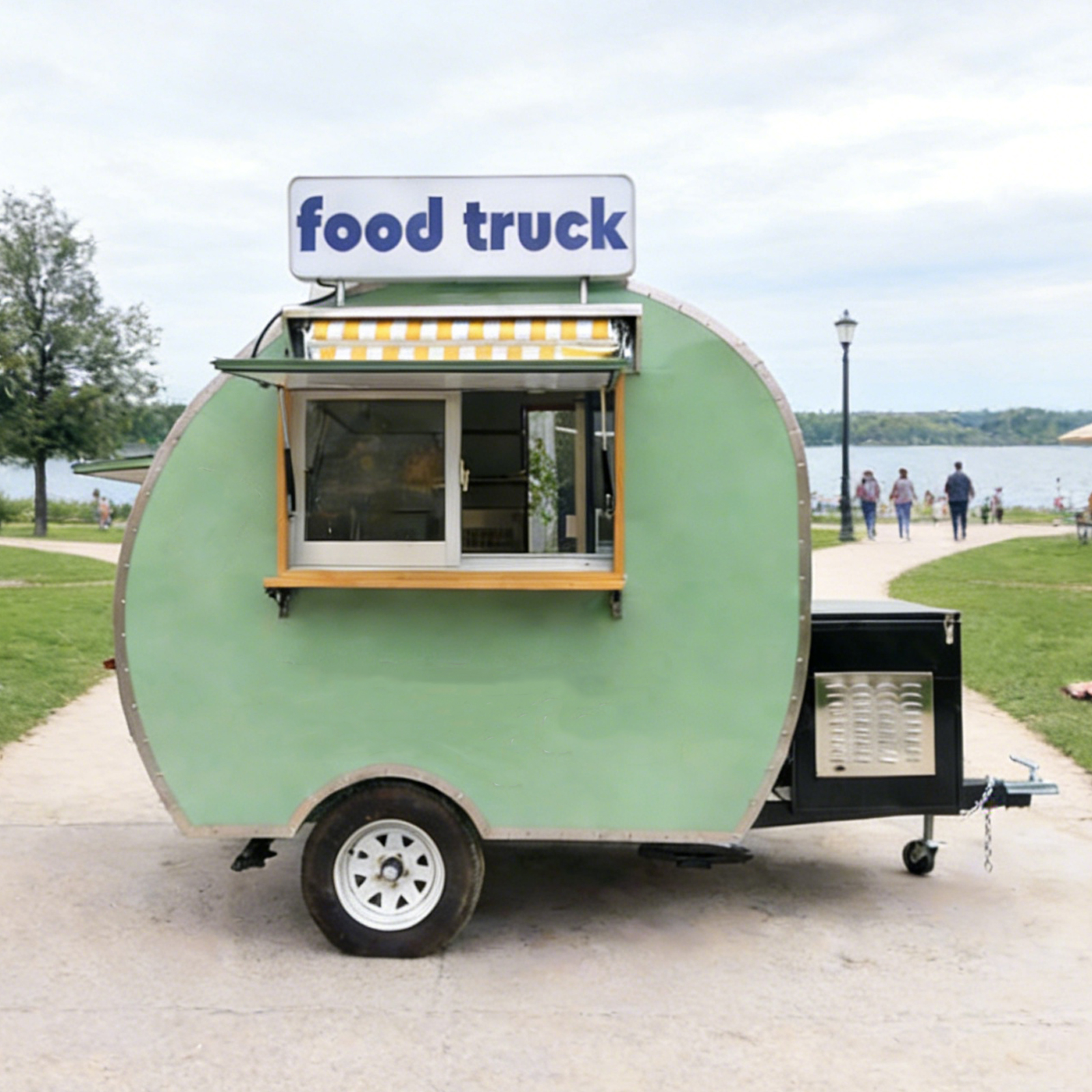 Coffee Equipment For Business - Custom Food Trailer Commercial Mobile Catering