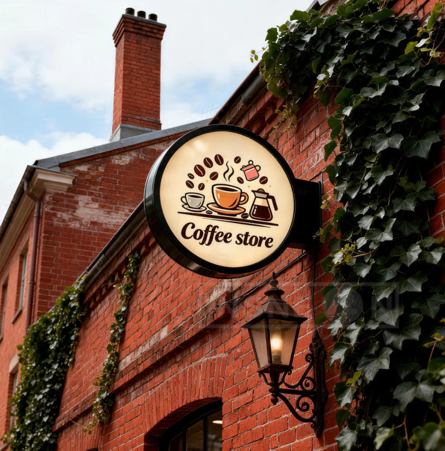 Double-Sided Outdoor Business  - Coffee Equipment For Business recensie en prijs