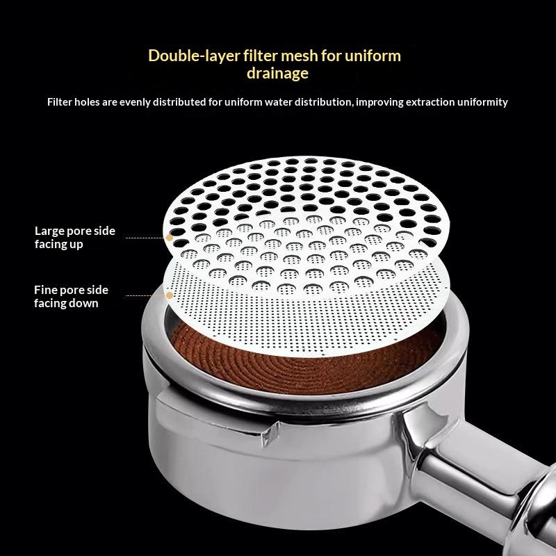 51/53/58mm Reusable Coffee Puc - Puck Screen Mesh recensie en prijs