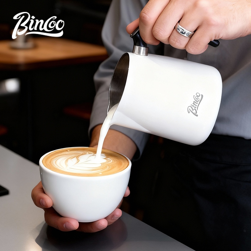 BINCOO Coffee Latte Art Pitche - Coffee Equipment recensie en prijs