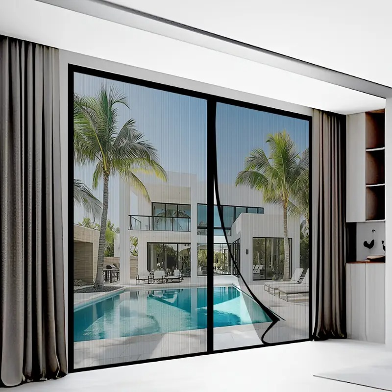 Magnetic Door Screen Custom Si - Puck Screen Mesh recensie en prijs