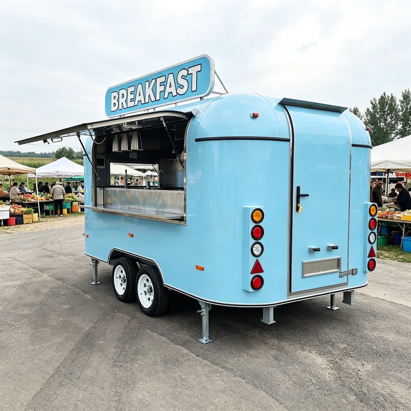 Customized Food Truck Mobile w - Coffee Equipment recensie en prijs