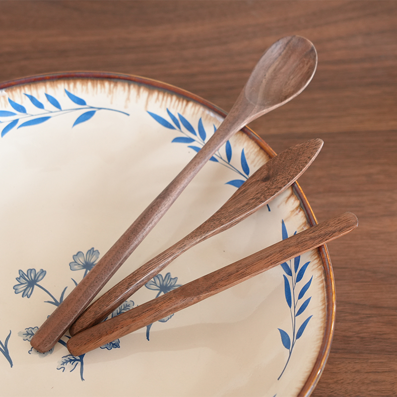 3-piece natural walnut wood co - Coffee Equipment recensie en prijs