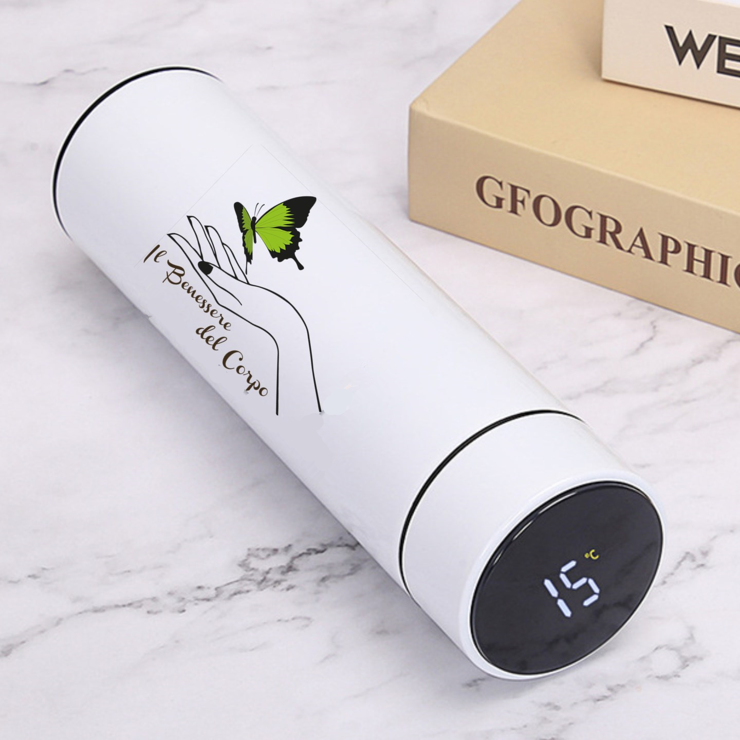 Vacuum Water Bottle Smart Disp - Coffee Equipment For Business recensie en prijs