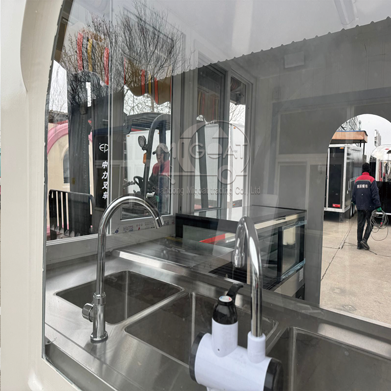 Custom Mobile Food Trailer Ful - Coffee Equipment For Business recensie en prijs