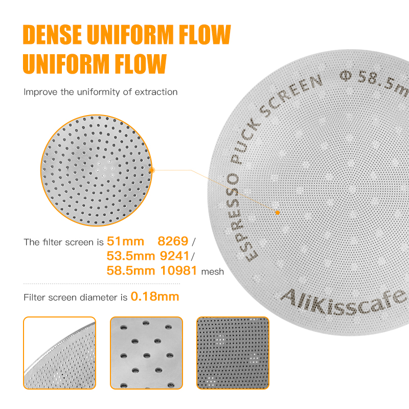 Coffee Puck Screen 51mm 53.5mm - Puck Screen Mesh recensie en prijs