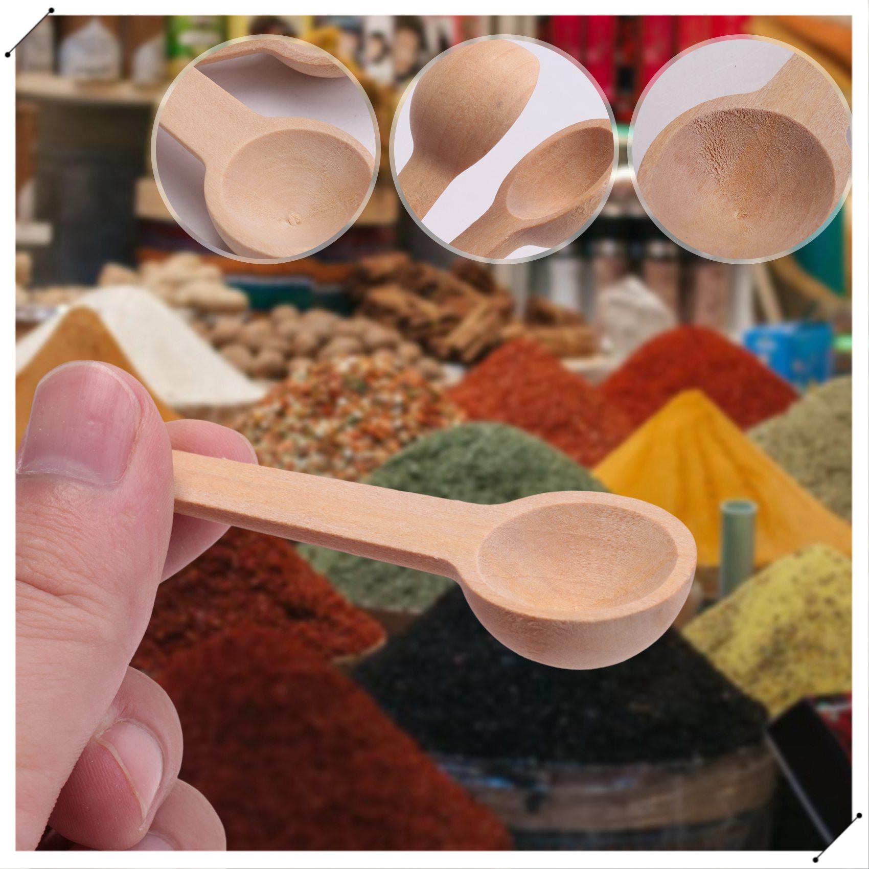 100 Pieces Mini Wooden Spoons  - Coffee Equipment And Tools recensie en prijs