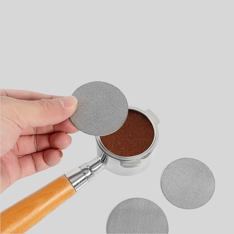51/53/58mm Coffee Filter Scree - Puck Screen Mesh recensie en prijs