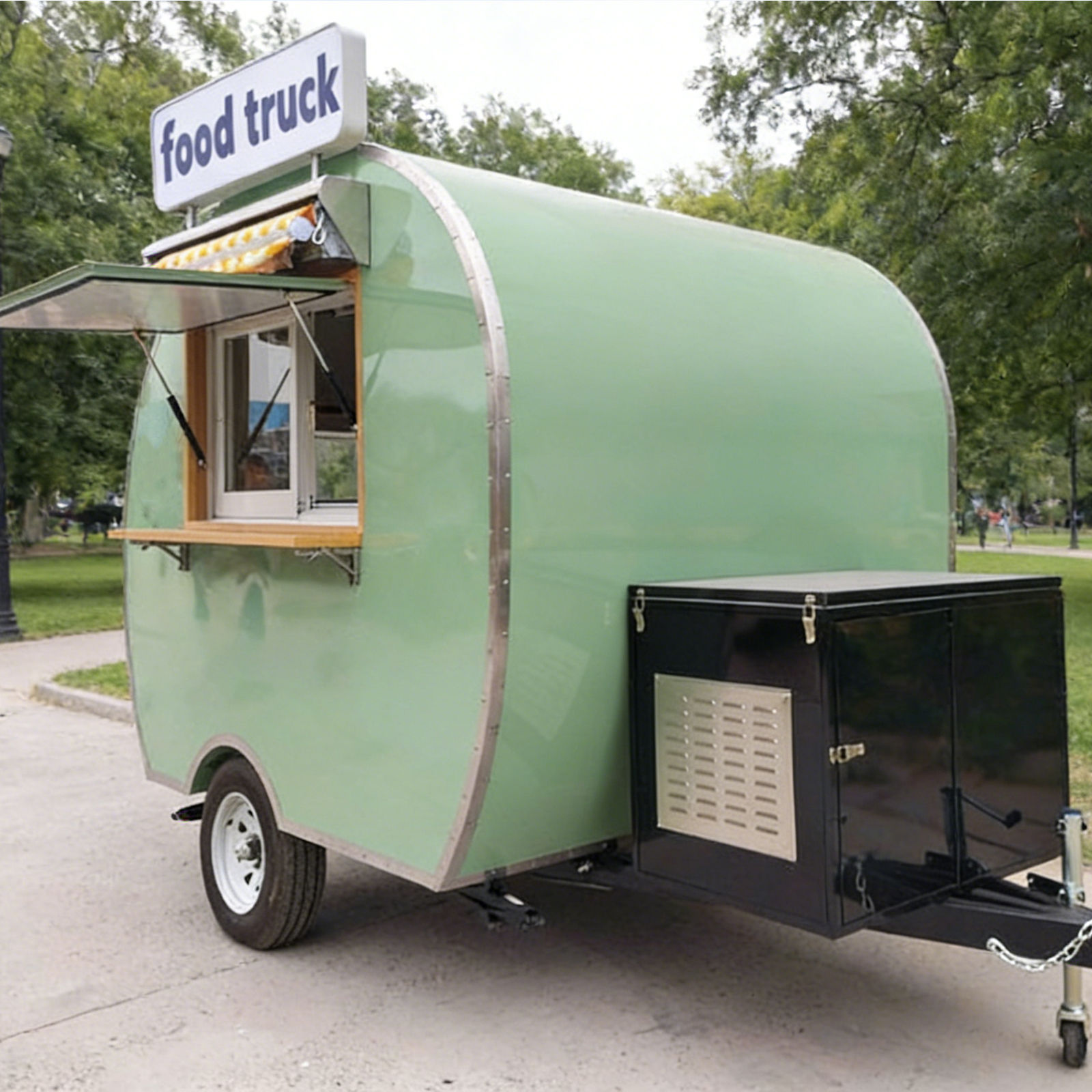 Custom Food Trailer Commercial - Coffee Equipment For Business recensie en prijs