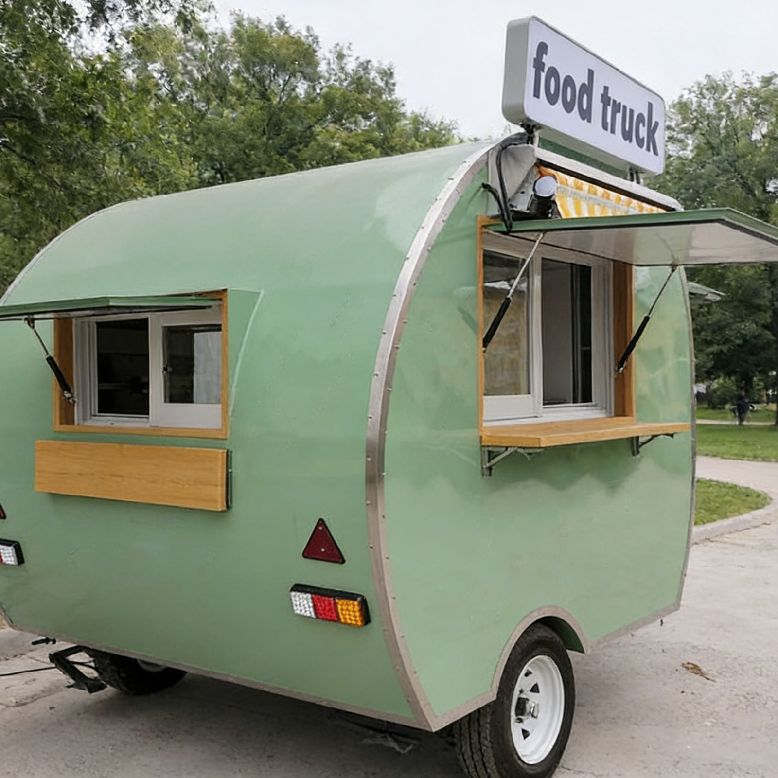 Custom Food Trailer Commercial - Coffee Equipment For Business recensie en prijs