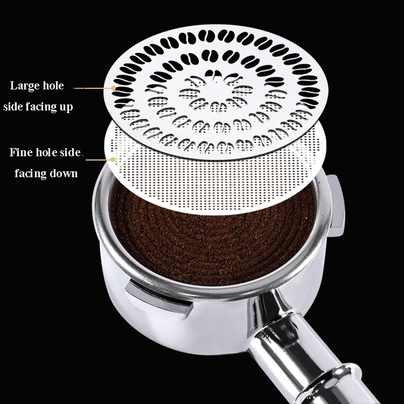 51/53/58mm Double Layer Coffee - Puck Screen Mesh recensie en prijs