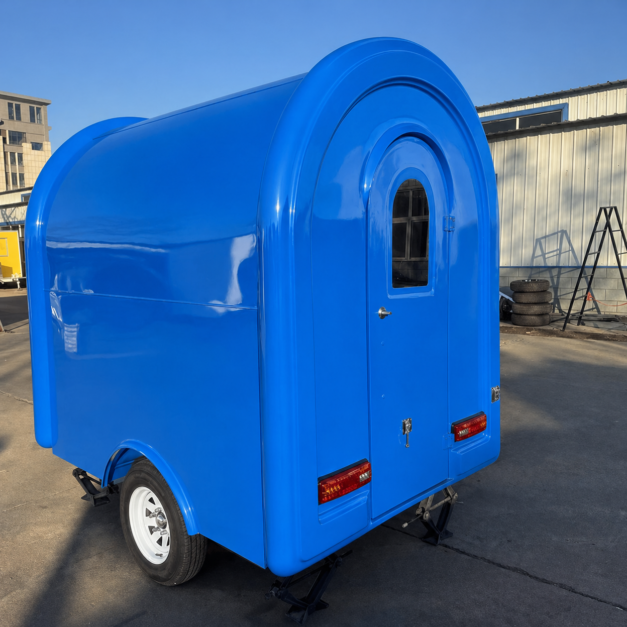 Outdoor Round Shape Mobile Cof - Coffee Equipment For Business recensie en prijs