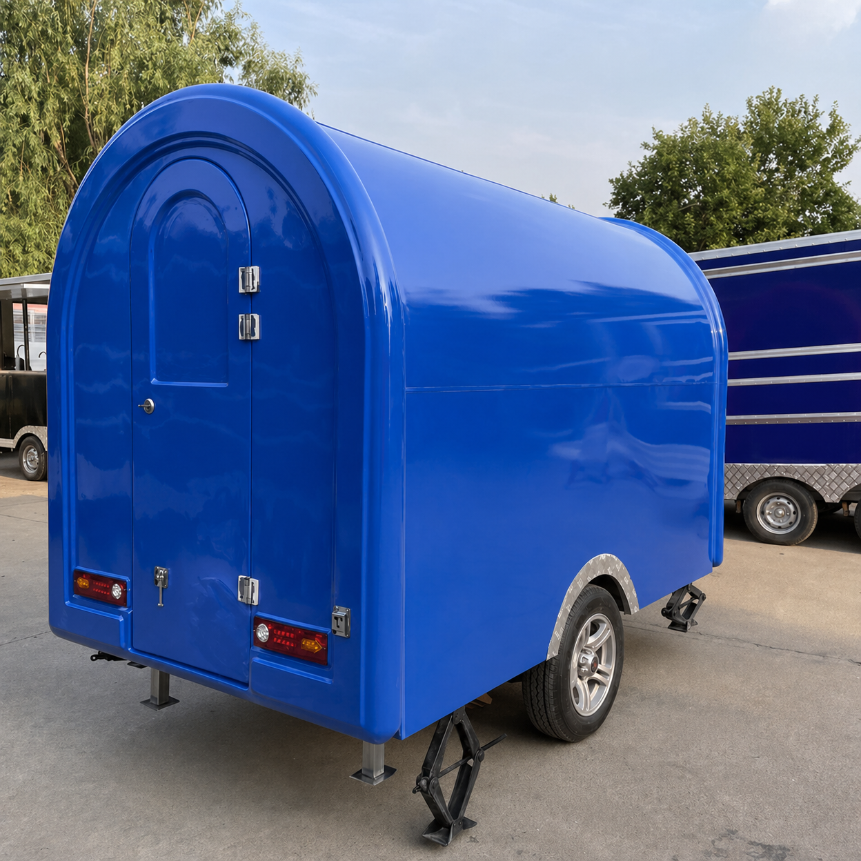 Outdoor Round Shape Mobile Cof - Coffee Equipment For Business recensie en prijs
