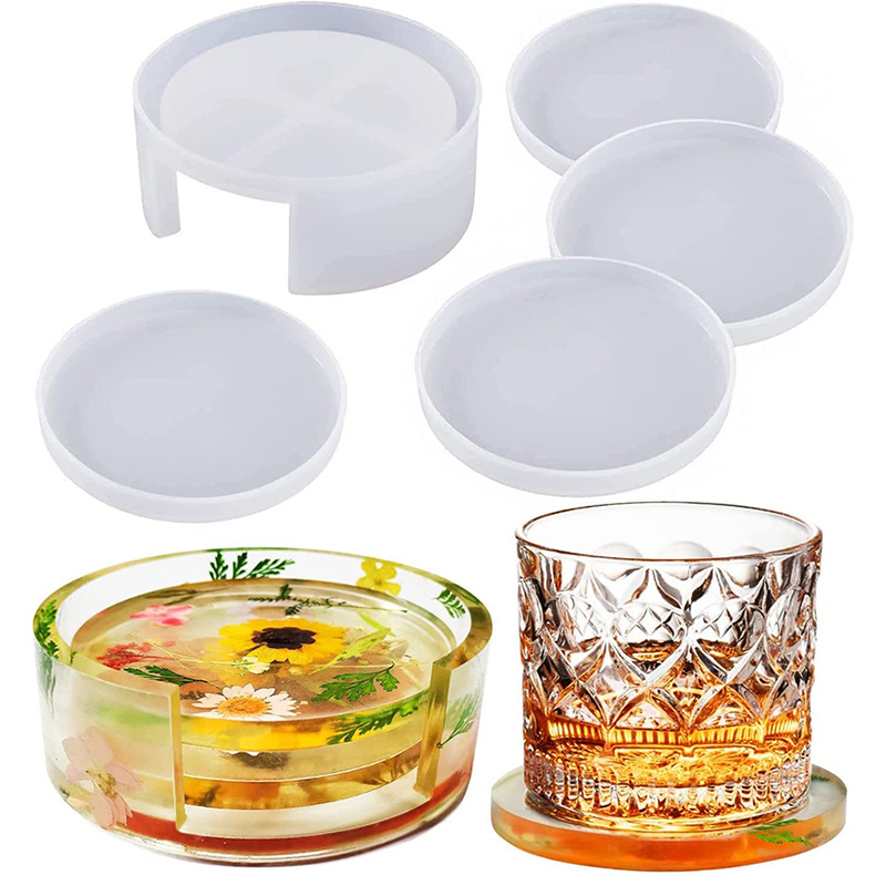 Round Square Coaster Silicone  - Coffee Equipment And Tools recensie en prijs
