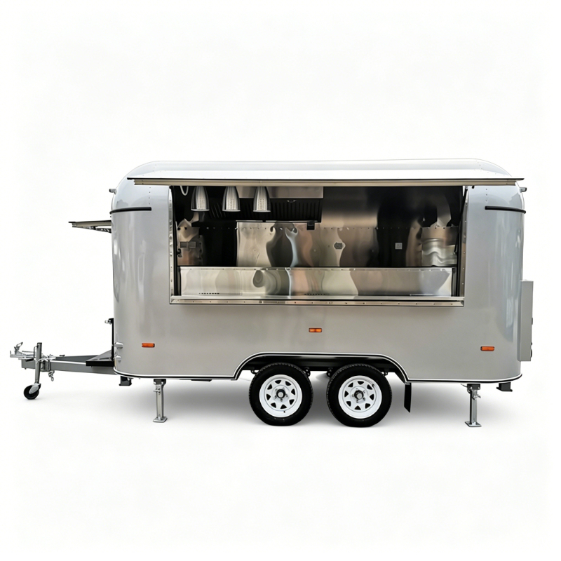 Food Cart Mobile Trailer Custo - Coffee Equipment recensie en prijs