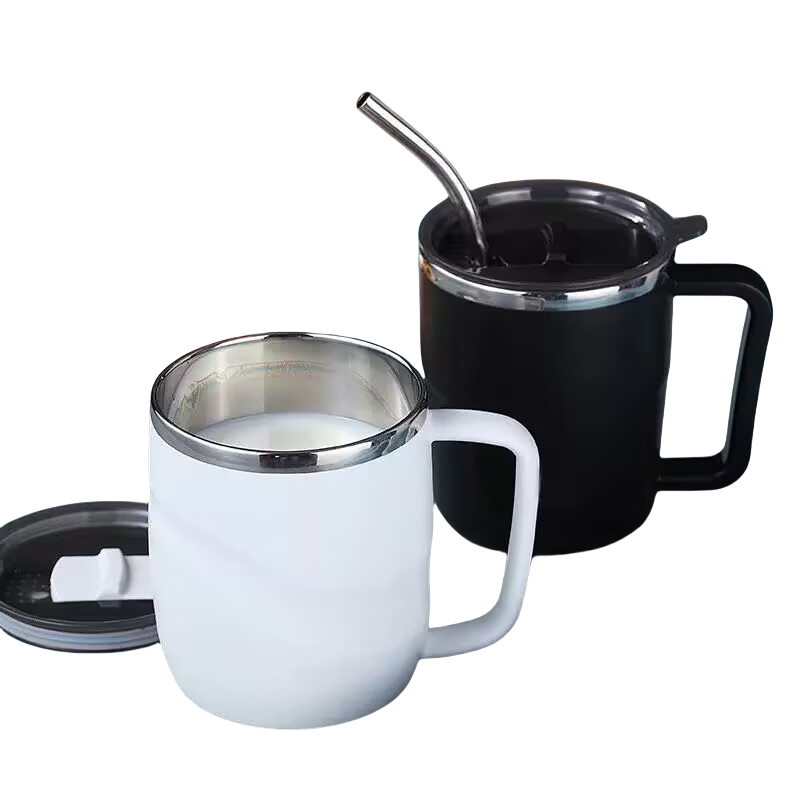 400ml Insulated Coffee Mug wit - Coffee Equipment And Tools recensie en prijs