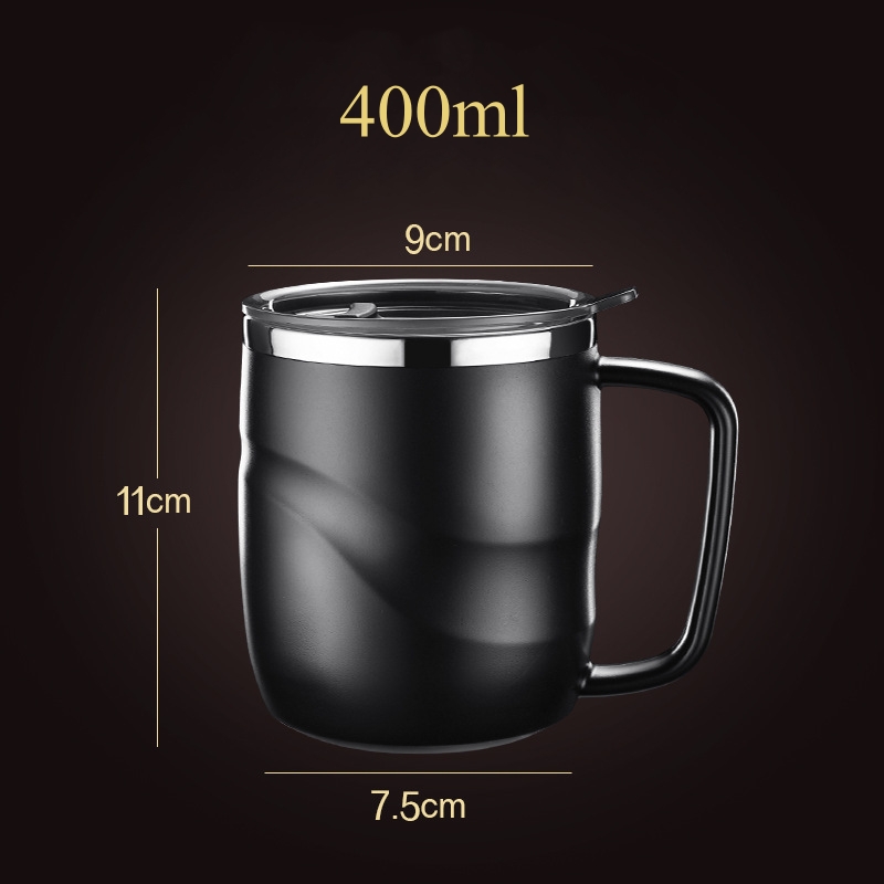 400ml Insulated Coffee Mug wit - Coffee Equipment And Tools recensie en prijs