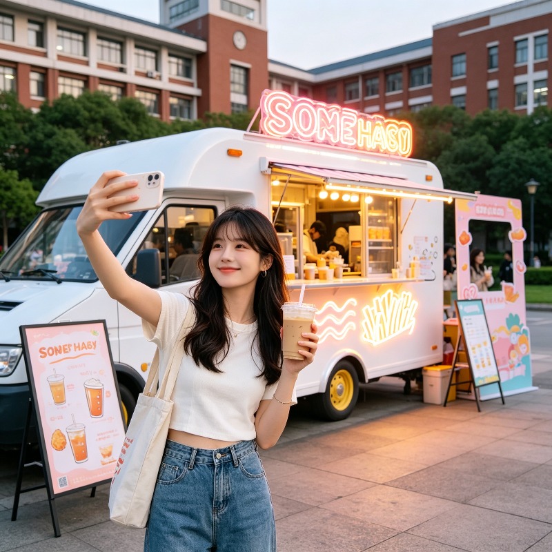 Mobile Ice Cream Coffee Cart T - Coffee Equipment For Business recensie en prijs